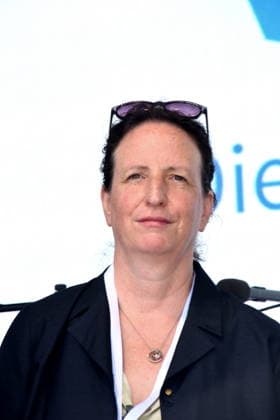 Marion Seidel Kirchenraetin Muenchen 18.07.2026 Wittelsbacherplatz 80 Jahre Bayerische Polizei: Jubilaeum Foto Muenchen *** Marion Seidel, Member of the Munich City Council, July 18, 2026, Wittelsbacherplatz, 80th Anniversary of the Bavarian Police, Photo: Munich