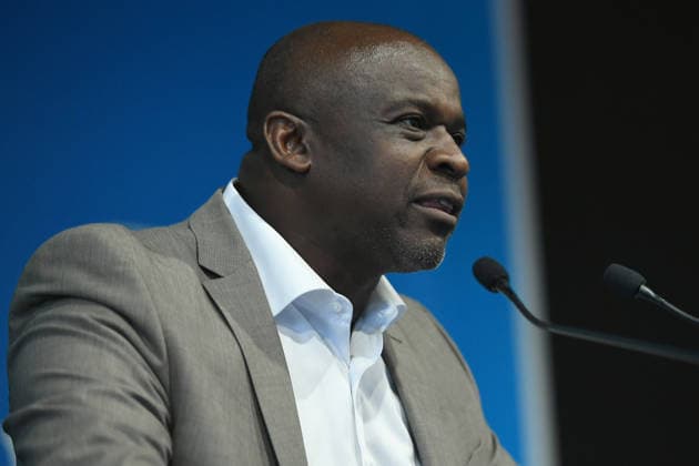 Listenaufstellung der AfD NRW am 18.07.2026 im Eventzentrum.NRW in Marl Serge Menga Nsibu ( Politischer Aktivist ) *** AfD NRW Candidate List Announcement on July 18, 2026, at the Eventzentrum NRW in Marl; Serge Menga Nsibu, Political Activist xRx