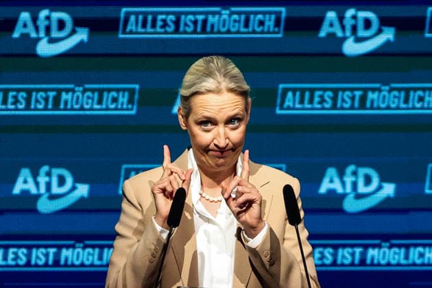 News Themen der Woche KW29 Alice Elisabeth Weidel (AfD) - Wahlkampfauftaktveranstaltung der AfD Sachsen-Anhalt in der Messe Magdeburg am Sonnabend, den 18. Juli 2026 in Magdeburg. *** Alice Elisabeth Weidel: AfD Saxony-Anhalt’s campaign kickoff event at the Magdeburg Exhibition Center on Saturday, July 18, 2026, in Magdeburg