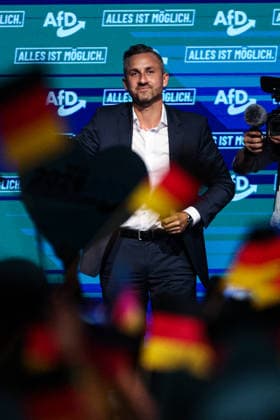 Ulrich Siegmund (AfD, Sachsen-Anhalt) - Wahlkampfauftaktveranstaltung der AfD Sachsen-Anhalt in der Messe Magdeburg am Sonnabend, den 18. Juli 2026 in Magdeburg. *** Ulrich Siegmund, AfD, Saxony-Anhalt: Kickoff event for the AfD Saxony-Anhalt election campaign at the Magdeburg Exhibition Center on Saturday, July 18, 2026, in Magdeburg