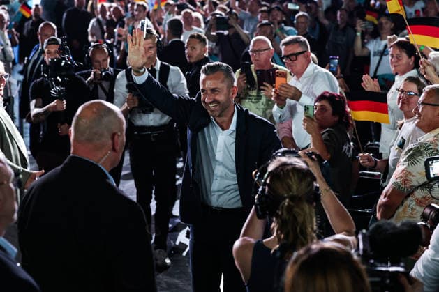 Ulrich Siegmund (AfD, Sachsen-Anhalt) - Wahlkampfauftaktveranstaltung der AfD Sachsen-Anhalt in der Messe Magdeburg am Sonnabend, den 18. Juli 2026 in Magdeburg. *** Ulrich Siegmund, AfD, Saxony-Anhalt: Kickoff event for the AfD Saxony-Anhalt election campaign at the Magdeburg Exhibition Center on Saturday, July 18, 2026, in Magdeburg