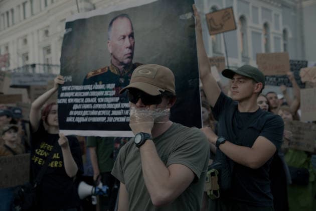 Protesters gather in Kyiv for a third consecutive day to denounce the dismissal of Ukrainian Defence Minister Fedorov. - 18 07 2026 - Ukraine Kyiv Oblast Kyiv () -  LouisxLemaire-Sicrex xLexPictorium LePictorium_0339201