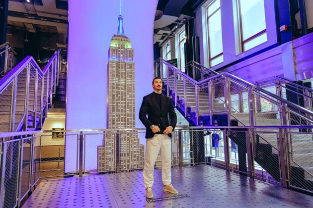 RECORD DATE NOT STATED Football icon Zlatan Ibrahimovic visits the Empire State Building in New York City. (NEW) New York 18, July, 2026 Descricao: Football legend Zlatan Ibrahimovic visited the iconic Empire State Building today, greeting fans and taking in one of the city™s most recognizable landmarks during his stay in New York.credit; Anthony Oliveira. thenews2.(Foto: Anthony Oliveira Thenews2 imago images) Football icon Zlatan Ibrahimovic visits the Empire State Building in New York City.  Copyright: xAnthonyxOliveirax