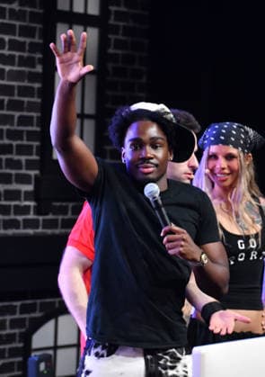 NEW YORK, NY - JULY 18: Kam Patterson pictured during Netflix Games and FIFA: The Couch Cup on day 3 of Fanatics Fest NYC on July 18, 2026 at Javits Center in New York City. Copyright: xmpi099 MediaPunchx