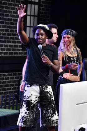 NEW YORK, NY - JULY 18: Kam Patterson pictured during Netflix Games and FIFA: The Couch Cup on day 3 of Fanatics Fest NYC on July 18, 2026 at Javits Center in New York City. Copyright: xmpi099 MediaPunchx