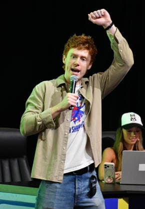 NEW YORK, NY - JULY 18: Ben Marshall pictured during Netflix Games and FIFA: The Couch Cup on day 3 of Fanatics Fest NYC on July 18, 2026 at Javits Center in New York City. Copyright: xmpi099 MediaPunchx