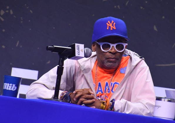 NEW YORK, NY - JULY 18: Spike Lee pictured during Men in Blazers on day 3 of Fanatics Fest NYC on July 18, 2026 at Javits Center in New York City. Copyright: xmpi099 MediaPunchx
