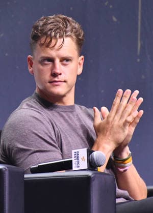 NEW YORK, NY - JULY 18: Joe Burrow during Strike the Pose at day 3 of Fanatics Fest NYC on July 18, 2026 at Javits Center in New York City. Copyright: xmpi099 MediaPunchx