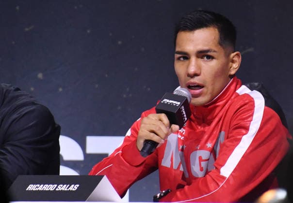 NEW YORK, NY - JULY 18: Ricardo Salas pictured during Zuffa Boxing Press Conference on day 3 of Fanatics Fest NYC on July 18, 2026 at Javits Center in New York City. Copyright: xmpi099 MediaPunchx