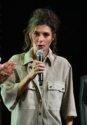 NEW YORK, NY - JULY 18: Emily Bader pictured during Netflix Games and FIFA: The Couch Cup on day 3 of Fanatics Fest NYC on July 18, 2026 at Javits Center in New York City. Copyright: xmpi099 MediaPunchx