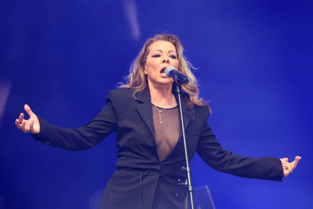 die 80er LIV Sandra, die 80er LIVE, Volksparkstadion Hamburg, 18.07.2026 *** The 80s LIVE Sandra, The 80s LIVE, Volksparkstadion Hamburg, July 18, 2026 Copyright: xEventpressxBecherx