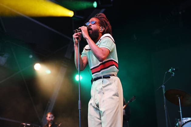 Thee Sacred Souls performing at Somerset House in London LONDON, ENGLAND - JULY 18: Josh Lane of ˜Thee Sacred Souls™™ performing at Somerset House during Somerset House Series on July 18, 2026 in London, England. CAP MAR MAR Great Britain UK Copyright: xMartinxHarris CapitalxPicturesx