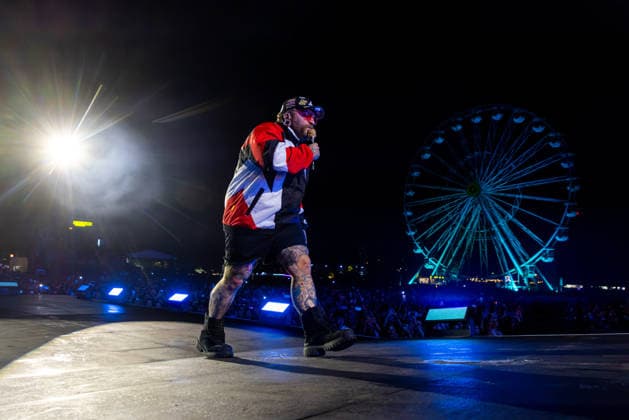 American singer Teddy Swims performs during the final day of Music festival Colours of Ostrava in Ostrava, Czech Republic, on July 18, 2026. (CTKxPhoto VladimirxPrycek) CTKPhotoP2026071900080  CTKPhotoP2026071900080
