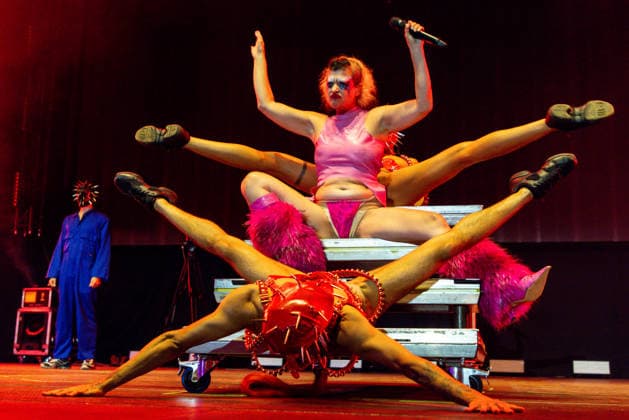 Canadian singer Peaches (Merrill Nisker) performs during the final day of Music festival Colours of Ostrava in Ostrava, Czech Republic, on July 18, 2026. (CTKxPhoto VladimirxPrycek) CTKPhotoP2026071900091  CTKPhotoP2026071900091