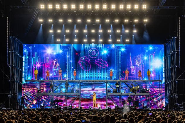 Aspach Schlagersaengerin Andrea Berg beim 21. Heimspiel Open-Air am 18.07.2026 in Aspach Schlagersaengerin Andrea Berg beim 21. Heimspiel Open-Air am 18.07.2026 in Aspach *** Aspach Schlager singer Andrea Berg at the 21st Heimspiel Open Air on July 18, 2026, in Aspach Schlager singer Andrea Berg at the 21st Heimspiel Open Air on July 18, 2026, in Aspach Copyright: xEibner-Pressefoto GerhardxWingenx EP_GWR