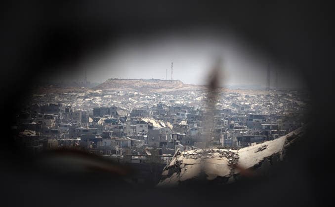 Aftermath of Israeli Airstrike In Gaza General view of destroyed buildings in eastern Gaza City, on July 19, 2026. Gaza continues to experience daily violence despite a formal ceasefire in place since October, with both the Israeli military and Hamas accusing one another of violating the truce. Gaza Palestine  Copyright: xMajdixFathix originalFilename: fathi-notitle260719_npYkc.jpg