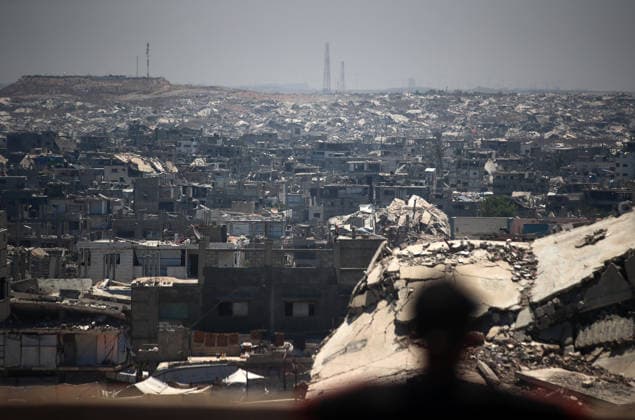 Aftermath of Israeli Airstrike In Gaza General view of destroyed buildings in eastern Gaza City, on July 19, 2026. Gaza continues to experience daily violence despite a formal ceasefire in place since October, with both the Israeli military and Hamas accusing one another of violating the truce. Gaza Palestine  Copyright: xMajdixFathix originalFilename: fathi-notitle260719_npP0m.jpg