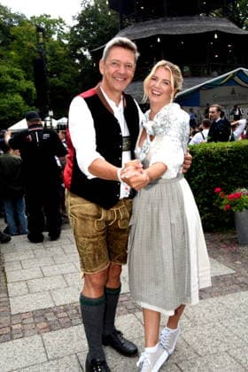 Peter Franziska Reichert Wirt Muenchen 19.07.2026 Englischer Garten am Chinesischen Turm Kocherlball Beginn 6.00 UHR Foto Muenchen *** Peter Franziska Reichert, Innkeeper, Munich, July 19, 2026, English Garden at the Chinese Tower, Kocherlball, starts at 6:00 a.m., Photo: Munich