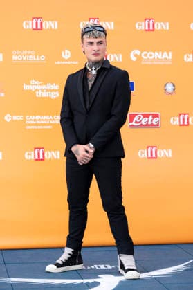 July 19, 2026, Giffoni Valle Piana, Salerno, Italy: Italian singer Manuel Franco Rocati aka Rosa Chemical attends the photocall at 56th Giffoni Film Festival 2026 in Giffoni Valle Piana, Salerno, Italy on July 19, 2026. Giffoni Valle Piana Italy  - ZUMAl175 20260719_zip_l175_132 Copyright: xFrancescoxLucianox
