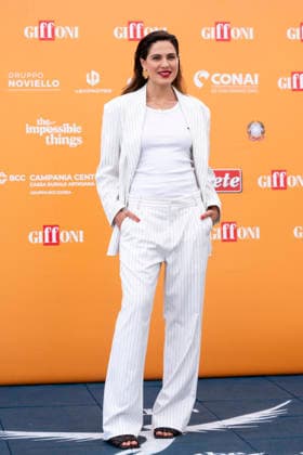 July 19, 2026, Giffoni Valle Piana, Salerno, Italy: Italian actress Giulia Vecchio attends the photocall at 56th Giffoni Film Festival 2026 in Giffoni Valle Piana, Salerno, Italy on July 19, 2026. Giffoni Valle Piana Italy - ZUMAl175 20260719_zip_l175_078 Copyright: xFrancescoxLucianox