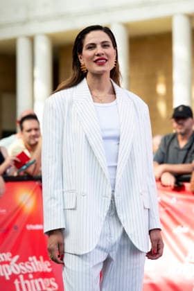 July 19, 2026, Giffoni Valle Piana, Salerno, Italy: Italian actress Giulia Vecchio attends the carpet at 56th Giffoni Film Festival 2026 in Giffoni Valle Piana, Salerno, Italy on July 19, 2026. Giffoni Valle Piana Italy - ZUMAl175 20260719_zip_l175_079 Copyright: xFrancescoxLucianox