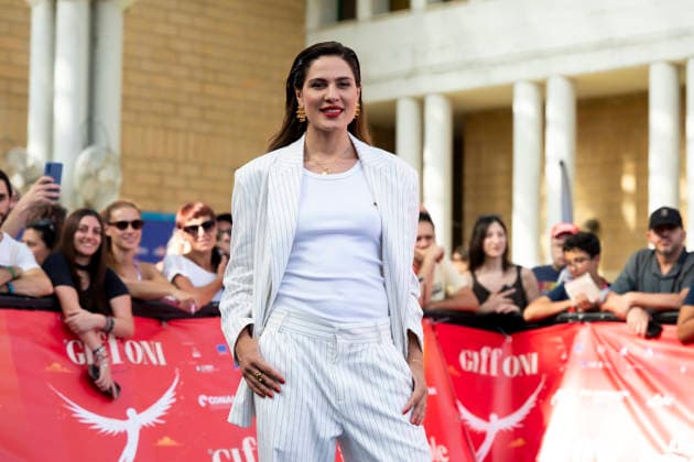 July 19, 2026, Giffoni Valle Piana, Salerno, Italy: Italian actress Giulia Vecchio attends the carpet at 56th Giffoni Film Festival 2026 in Giffoni Valle Piana, Salerno, Italy on July 19, 2026. Giffoni Valle Piana Italy - ZUMAl175 20260719_zip_l175_089 Copyright: xFrancescoxLucianox