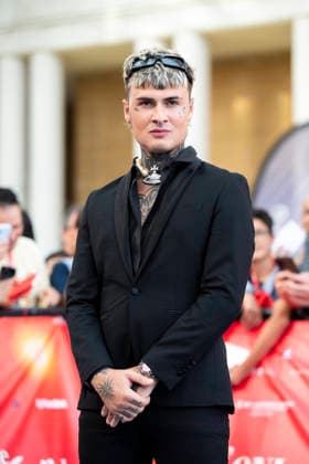 July 19, 2026, Giffoni Valle Piana, Salerno, Italy: Italian singer Manuel Franco Rocati aka Rosa Chemical attends the photocall at 56th Giffoni Film Festival 2026 in Giffoni Valle Piana, Salerno, Italy on July 19, 2026. Giffoni Valle Piana Italy - ZUMAl175 20260719_zip_l175_125 Copyright: xFrancescoxLucianox