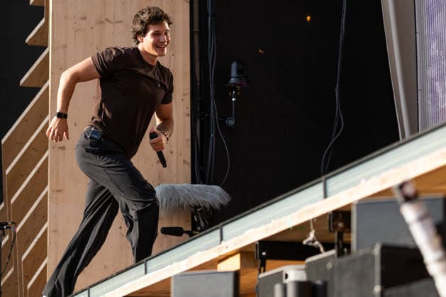 19.07.2026, Locarno, Piazza Grande, Moon and Stars 2026 Locarno: Wincent Weiss, Wincent Weiss (lead vocals) Locarno Piazza Grande Ticino Switzerland *** July 19, 2026, Locarno, Piazza Grande, Moon and Stars 2026 Locarno Wincent Weiss, Wincent Weiss (lead vocals) Locarno Piazza Grande Ticino Switzerland Copyright: xJustPictures.ch FrancescoxMinghettix 1080251215st