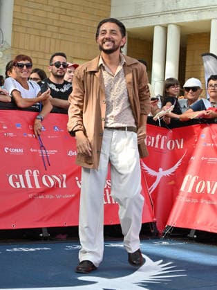 July 19, 2026, Giffoni Valle Piana, Salerno, Italy: Adriano Pantaleo on the Blu Carpet at the 2026 Giffoni Film Festival. Giffoni Valle Piana Italy - ZUMAs197 20260719_aaa_s197_122 Copyright: xAntoninoxD Espositox