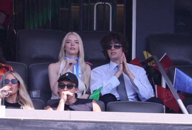 Entertainment Themen der Woche KW29 2026 World Cup Final - Anya Taylor Joy and Husband In The Stands - USA Anya Taylor-Joy and husband, Malcolm Wellman McRae in the stands during the FIFA World Cup 2026 final football match between Spain and Argentina on July 19, 2026 at the New York Stadium in East Rutherford, NJ, USA. Photo by Charles Guerin ABACAPRESS.COM East Rutherford NJ United States  Copyright: xGuerinxCharles ABACAx