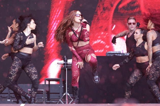 19.07.2026, Anitta, Sängerin, im Konzert live auf dem Lollapalooza 2026, Olympiastadion, Berlin, Berlin *** July 19, 2026, Anitta, singer, performing live at Lollapalooza 2026, Olympic Stadium, Berlin, Berlin