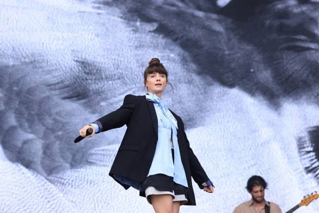 19.07.2026, Noga Erez, Sängerin, im Konzert live auf dem Lollapalooza 2026, Olympiastadion, Berlin, Berlin *** July 19, 2026, Noga Erez, singer, performing live at Lollapalooza 2026, Olympic Stadium, Berlin, Berlin