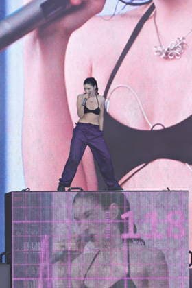 19.07.2026, Lorde, Sängerin, im Konzert live auf dem Lollapalooza 2026, Olympiastadion, Berlin, Berlin *** July 19, 2026, Lorde, singer, performing live at Lollapalooza 2026, Olympic Stadium, Berlin, Berlin