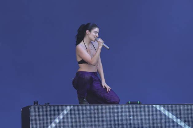 19.07.2026, Lorde, Sängerin, im Konzert live auf dem Lollapalooza 2026, Olympiastadion, Berlin, Berlin *** July 19, 2026, Lorde, singer, performing live at Lollapalooza 2026, Olympic Stadium, Berlin, Berlin