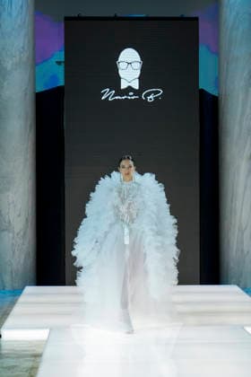 IPA86819423 - Rome Mario Benton™s fashion show at the Rome Fashion Show 2026 at the Salone delle Colonne Pictured: Mario Benton  Copyright: xBArbaraxAmendolax xBarbaraxAmendolax 86819423