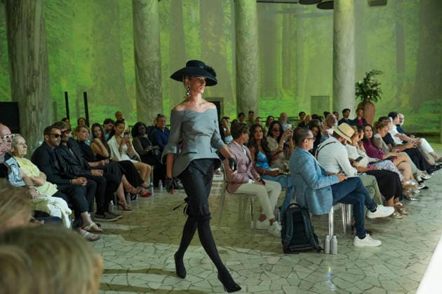 IPA86819988 - Rome Giovanni CannistrÃ ™s fashion show at the Rome Fashion Show Haute Couture 2026 at the Salone delle Colonne In the photo: Giovanni CannistrÃ  Copyright: xBArbaraxAmendolax xBarbaraxAmendolax 86819988