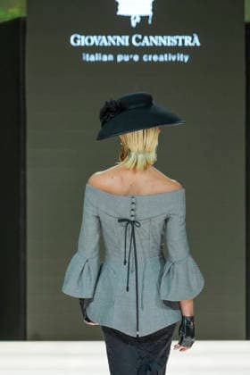 IPA86819992 - Rome Giovanni CannistrÃ ™s fashion show at the Rome Fashion Show Haute Couture 2026 at the Salone delle Colonne In the photo: Giovanni CannistrÃ  Copyright: xBArbaraxAmendolax xBarbaraxAmendolax 86819992