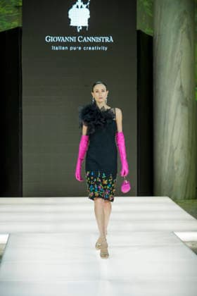 IPA86819997 - Rome Giovanni CannistrÃ ™s fashion show at the Rome Fashion Show Haute Couture 2026 at the Salone delle Colonne In the photo: Giovanni CannistrÃ  Copyright: xBArbaraxAmendolax xBarbaraxAmendolax 86819997