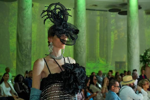IPA86820013 - Rome Giovanni CannistrÃ ™s fashion show at the Rome Fashion Show Haute Couture 2026 at the Salone delle Colonne In the photo: Giovanni CannistrÃ  Copyright: xBArbaraxAmendolax xBarbaraxAmendolax 86820013