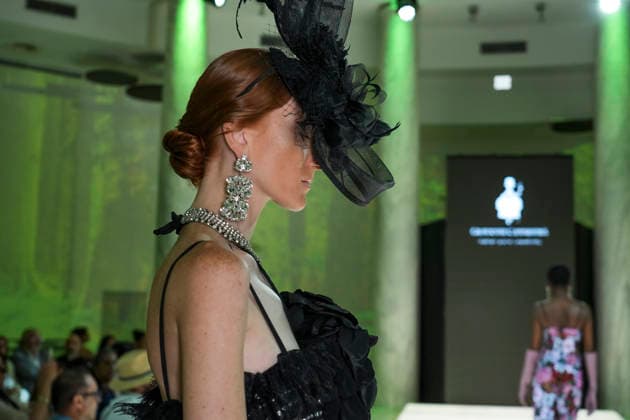 IPA86820019 - Rome Giovanni CannistrÃ ™s fashion show at the Rome Fashion Show Haute Couture 2026 at the Salone delle Colonne In the photo: Giovanni CannistrÃ  Copyright: xBArbaraxAmendolax xBarbaraxAmendolax 86820019