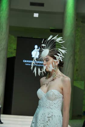 IPA86820092 - Rome Giovanni CannistrÃ ™s fashion show at the Rome Fashion Show Haute Couture 2026 at the Salone delle Colonne In the photo: Giovanni CannistrÃ  Copyright: xBArbaraxAmendolax xBarbaraxAmendolax 86820092