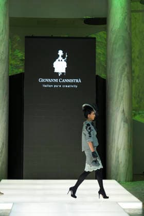 IPA86820094 - Rome Giovanni CannistrÃ ™s fashion show at the Rome Fashion Show Haute Couture 2026 at the Salone delle Colonne In the photo: Giovanni CannistrÃ  Copyright: xBArbaraxAmendolax xBarbaraxAmendolax 86820094