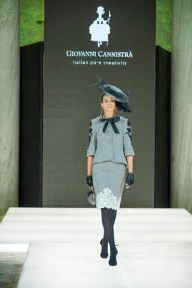 IPA86819993 - Rome Giovanni CannistrÃ ™s fashion show at the Rome Fashion Show Haute Couture 2026 at the Salone delle Colonne In the photo: Giovanni CannistrÃ  Copyright: xBArbaraxAmendolax xBarbaraxAmendolax 86819993