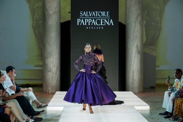 IPA86821371 - Rome G Salvatore Pappacena™s Fashion Show at the 2026 Rome Fashion Show at the Salone delle Colonne  Copyright: xBArbaraxAmendolax xBarbaraxAmendolax 86821371