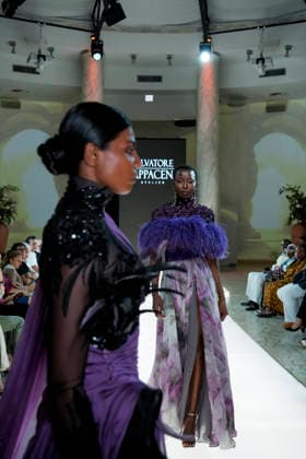 IPA86821411 - Rome G Salvatore Pappacena™s Fashion Show at the 2026 Rome Fashion Show at the Salone delle Colonne  Copyright: xBArbaraxAmendolax xBarbaraxAmendolax 86821411