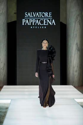 IPA86821430 - Rome G Salvatore Pappacena™s Fashion Show at the 2026 Rome Fashion Show at the Salone delle Colonne  Copyright: xBArbaraxAmendolax xBarbaraxAmendolax 86821430
