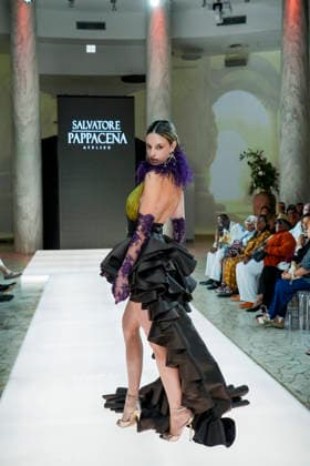IPA86821355 - Rome G Salvatore Pappacena s Fashion Show at the 2026 Rome Fashion Show at the Salone delle Colonne  Copyright: xBArbaraxAmendolax xBarbaraxAmendolax 86821355