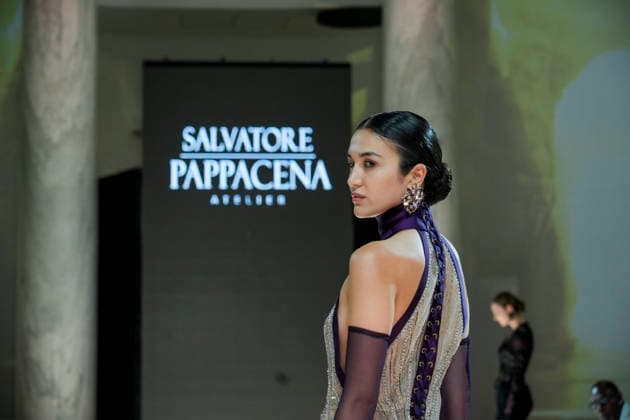 IPA86821474 - Rome G Salvatore Pappacena™s Fashion Show at the 2026 Rome Fashion Show at the Salone delle Colonne  Copyright: xBArbaraxAmendolax xBarbaraxAmendolax 86821474