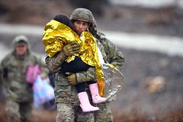 News Themen der Woche KW29 Coquimbo, July 19, 2026 In the municipality of Coquimbo, in the rural area of Tambillos, the Chilean Army is using heavy machinery to rescue families who have been cut off due to the flooding of the Alejandro Pizarro Aton streams in Chile, CHILE Aton 1173898  Copyright: AlejandroxPizarro AtonxChile