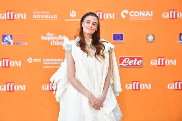 IPA86823535 - Giffoni Vallepiana Giffoni Festival 2026 Photocall Greta and the True Fairy Tales, Pictured: Demetra Bellina  Copyright: xVincenzoxLandix xVincenzoxLandix 86823535